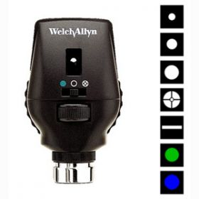 Welch Allyn Coaxial Ophthalmoscope With LED Lamp Head 3.5V 