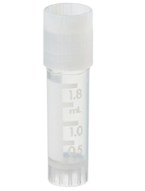 Fisherbrand Externally and Internally Threaded Cryogenic Storage Vials 11787939 [Pack of 100]