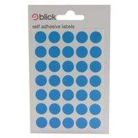 Blick Colored Lbls 13mm Blue Pk2800