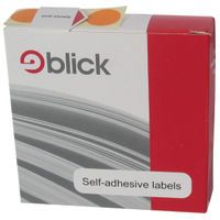 BLICK DISP S/A LABEL 19MM BLU PK1280