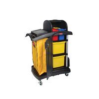 RUBBERMAID MF CART WITH HOOD ASSMBLD
