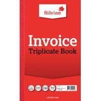 SILVINE TRIPLICATE BK 8.25X5 INV 619