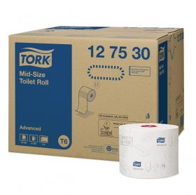 Tork Mid-Size Toilet Roll [Pack of 27]