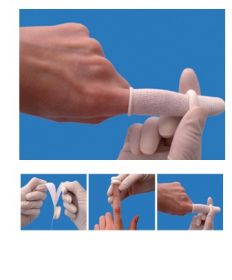 Adaptic Digit Non-Adhering Dressing 2.4CM - Medium Fingertip Toe [Pack of 10] 