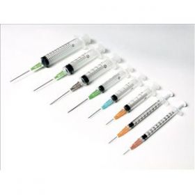 Terumo Hypodermic 2ml Syringe with 21g 1.5" Green Needle [Pack of 100]