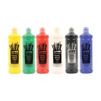 READYMIX PAINT ASSORTED 6X600ML
