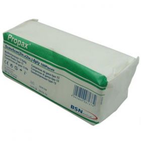 Propax Gauze Swabs, Medium Non-Sterile 7.5cm x 7.5cm [Pack of 100]