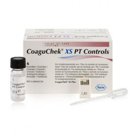 CoaguChek XS Plus PT Controls [Pack of 4] 