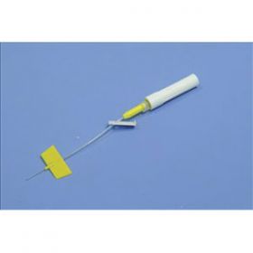 BD Saf-T-Intima IV Cathether Safety System Yellow 24G X 0.75 '' With PRN Adapter [Pack of 25]  