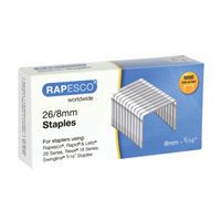 RAPESCO STAPLES 8MM 26/8 PK5000