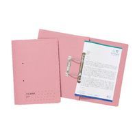 GUIDHALL TRANSFER SPIRAL FILE PINK 152-5241