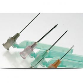 Surguard 2 Safety Needles Hypodermic 23g x 1" Blue [Pack of 100]