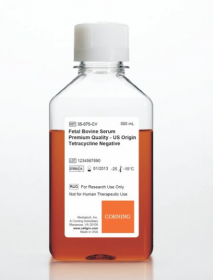 Corning Fetal Bovine Serum, Premium (Tetracycline Negative) 15393691 [Pack of 1]