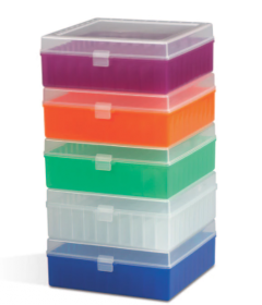 Bel-Art Scienceware 100-Place Polypropylene Storage Boxes 15446343 [Pack of 5]
