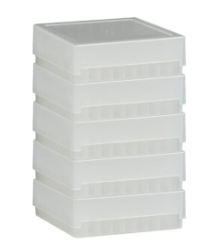 Bel-Art SP Scienceware 81-Place Polypropylene Cryo Storage Boxes 15590082 [Pack of 5]