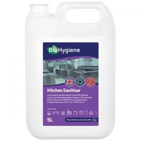 Biohygiene Kitchen Sanitiser Concentrate 5 Litre [Pack of 2]