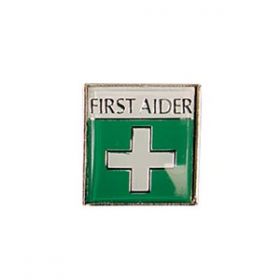 Badge (Metal) First Aid