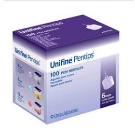 Unifine Pentips Insulin Needle 31gx6mm [Pack of 100]
