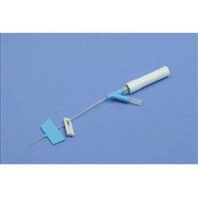 BD Saf-T-Intima IV Cathether Safety System Blue 22G X 0.75 '' With Y Adapter [Pack of 25]  