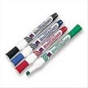 Whiteboard Marker Chisel Assorted Pack of 4