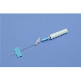 BD Saf-T-Intima IV Cathether Safety System Blue 22G X 0.75 '' With PRN Adapter [Pack of 25]  
