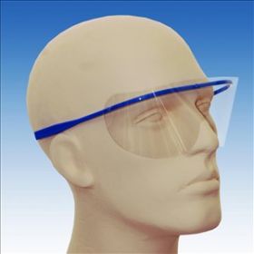 Safety Glass Two Part Lens & Frame Individually Wrapped x  50