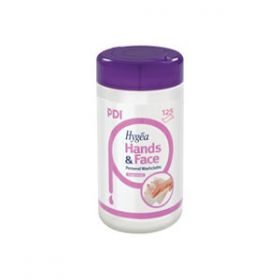 Hygea Hands & Face canister 125 wipes