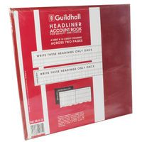 GUILDHALL HEADLINER ACCOUNT BOOK 58
