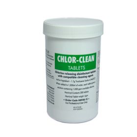 AW Chlor-Clean Cleaning Tablets - Tub Of 200 For Use With Ear Syringe