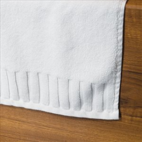White Cotton Bath Towel (40x67"; 650 GSM) [Each] 