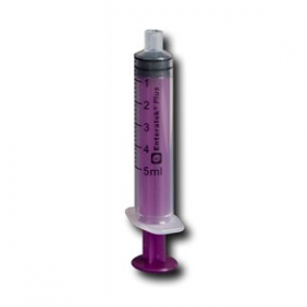 5ml Reusable Female-Luer Enteralok Plus Syringe (Box of 100)