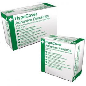 HypaCover Adhesive Dressings, Medium 8.3cm x 6cm [Pack of 10]