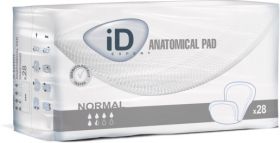 iD Expert Anatomical Pad Normal PE [Pack of 28] 
