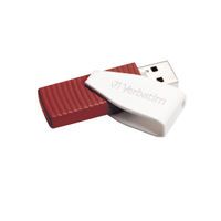 SWIVEL USB 2.0 RED 16GB DRIVE