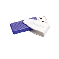 SWIVEL USB 2.0 VIOLET 64GB DRIVE