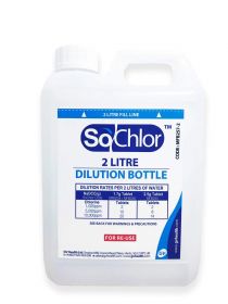 SoChlor Diluter bottle 2 litre with lid