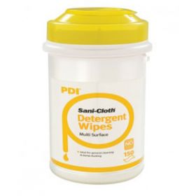 Sani Cloth Detergent canister 150 wipes