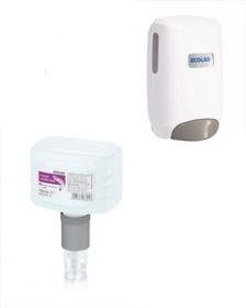 SERAMAN Sensitive Foam wash + Nexa Manual dispenser