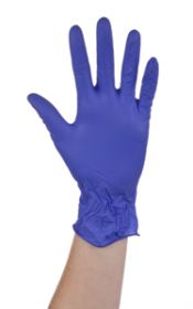 Ansell Microtouch Nitrile P/F N/S Gloves Medium [Pack of 100]