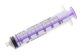 Medicina Sterile Enteral Feeding Purple Enfit Syringes 60ml