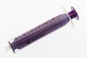 Medicina Reusable (Single Patient Use) Enteral Feeding Purple Enfit Syringes 60ml [Pack Of 60]