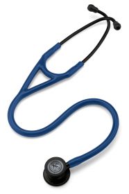 3m Littmann Cardiology IV Stethoscope - Black Chestpiece/Navy Blue Tubing [Pack of 1]