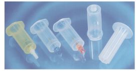 BD 364810 Luer Adapters With Pre-Attached Holders (With Female Luer Adapter) [Pack of 200]