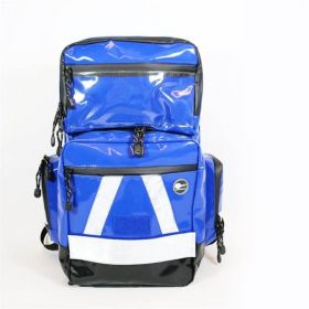 PROACT Emergency Backpack with Modular Bags, Wipedown PVC Fabric, 24L - Blue (Medium)