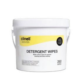 Clinell Detergent Wipes Bucket 260