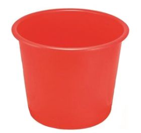 Waste Bin Polypropylene 15 Litres - Red [Pack Of 1]