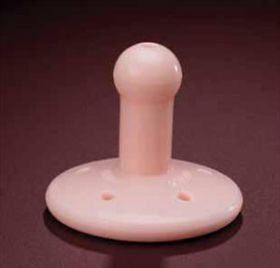 Pessary Gellhorn Silicone Flexible 57mm standard stem with drain [Pack of 1]