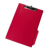 Q-CONNECT PVC CLIPBOARD FS A4 RED