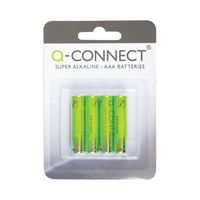 Q-CONNECT BATTERY AAA PACK 4