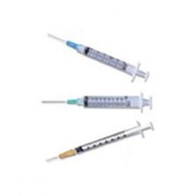 BD Plastipak 300188 2ml Syringe Luer Slip with 22G x 1.25" Needle [Pack of 100] 